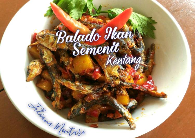 296... Balado Ikan Semenit, Kentang