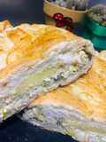 Empanada arrollada de ricota, verdeos y muzzarella (2) 🤗❤️👏
