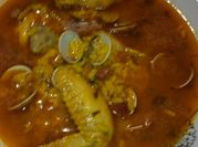 Una foto de arroz con chirlas