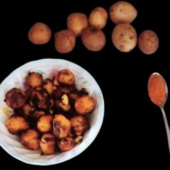 A picture of Smoked paprika baby potato.