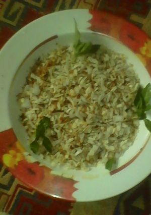 A picture of Coconut flakes.