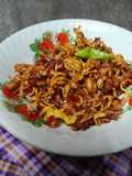 Sambal mie teri kacang