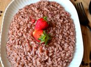 Una foto di risotto con il bimby