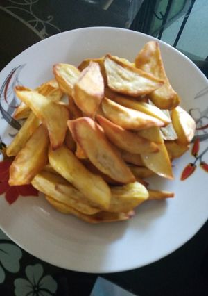 A picture of Fried sweet potato.
