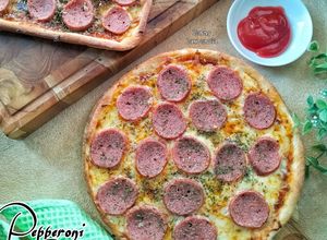 Foto resep Pepperoni Pizza ala Pizza Hut