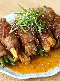Foto resep Beef Enoki & Vegetables Roll Devina Hermawan