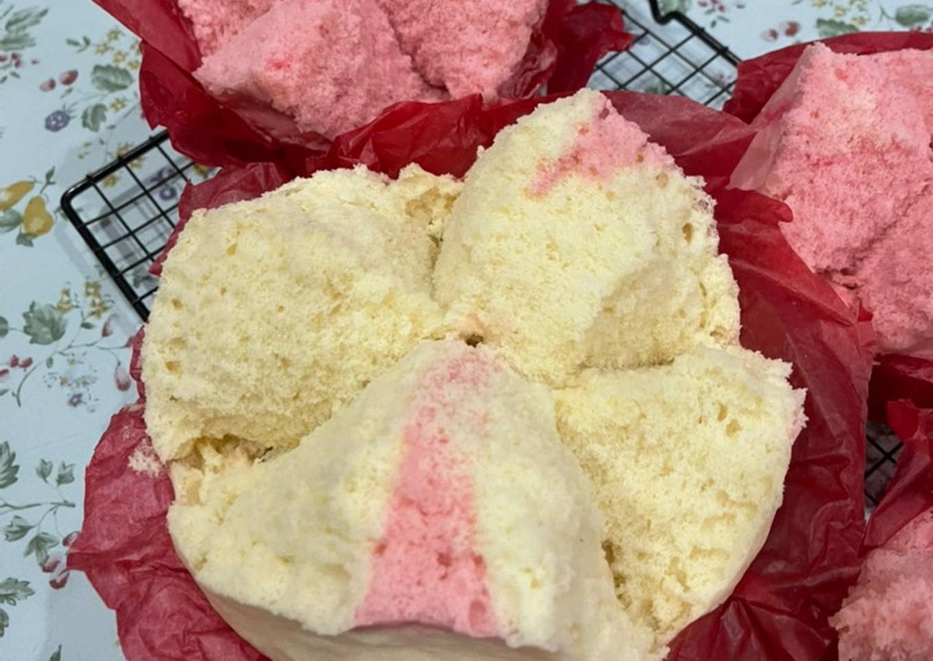 Bolu kukus / Ji dan gao / ke neng ko / huat kue