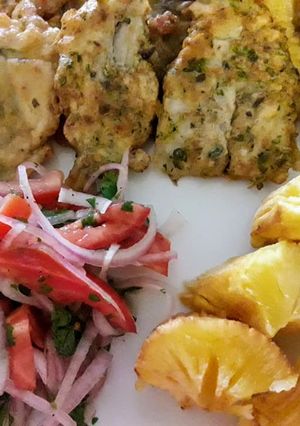 Una foto de Pejerrey en Tempura