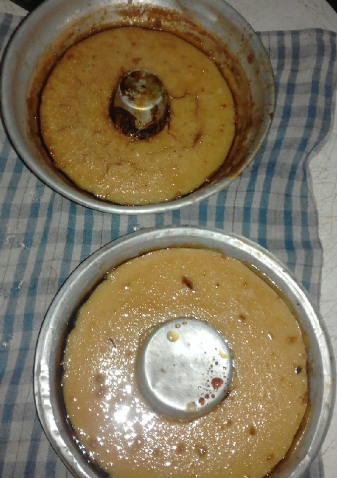 Una foto de Budín de pan económico