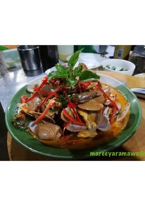 รูปของ ผัดหอยลายน้ำพริกเผา