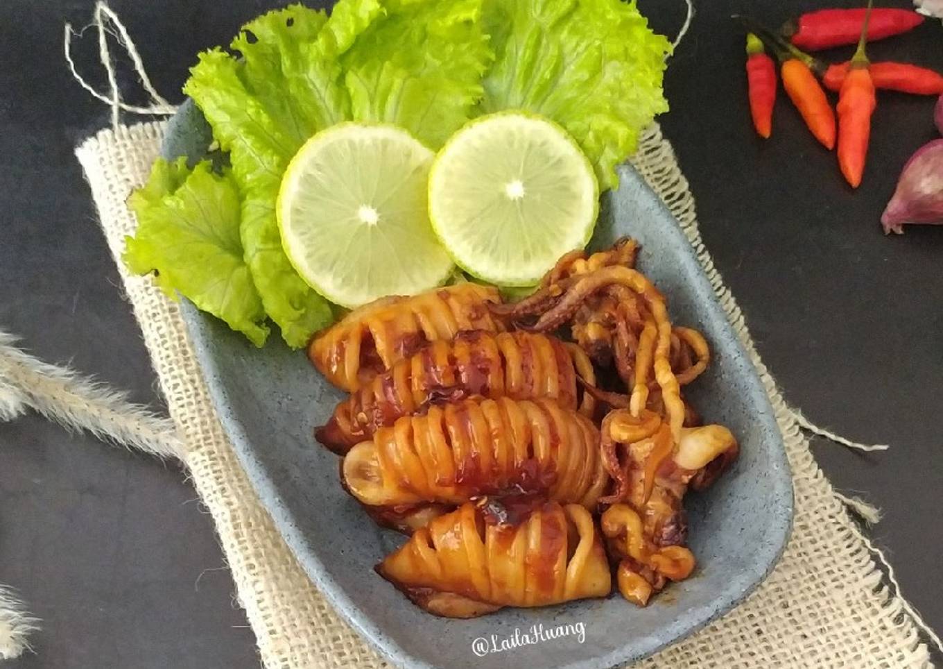 Cumi Panggang Madu