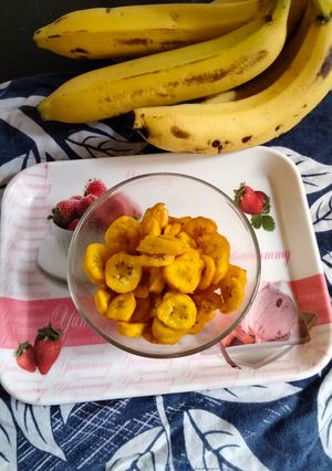 A picture of Instant Banana Chip.