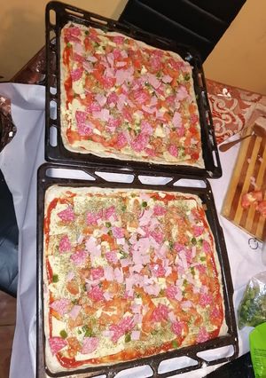 Una foto de Pizza casera 😁