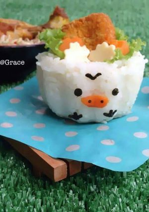 Foto resep Bento onigiri