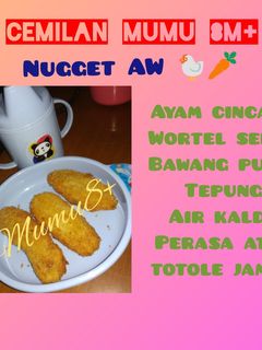 Foto resep Camilan nugget ayam mumu 8m+