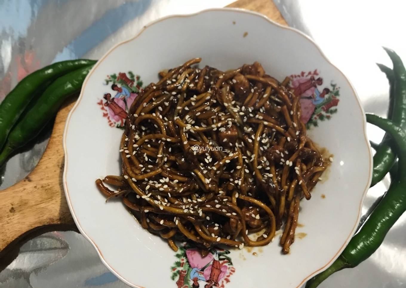Jajangmyeon Homemade