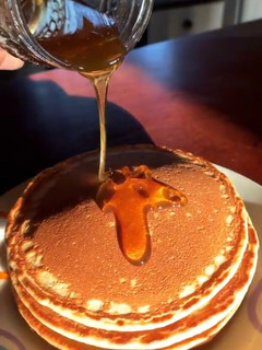 Una foto de Pancakes de avena y canela