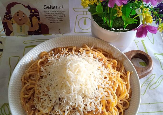 Cara membuat Spagetti Bolognese