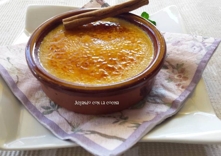 Crema catalana tradicional