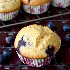 A picture of Blueberry Muffins.