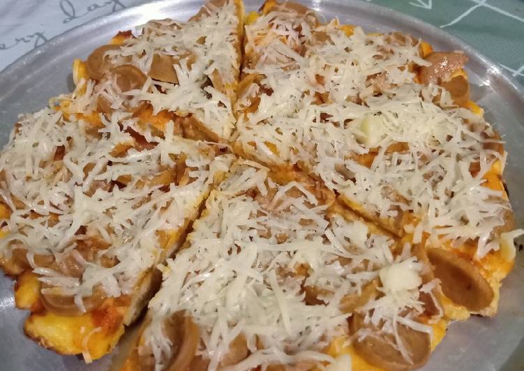 Resep Pizza Roti Tawar Teflon Anti Gagal