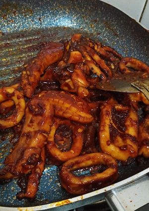 Foto resep Cumi panggang tersimpel