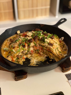 A picture of Tortilla Lasagna.