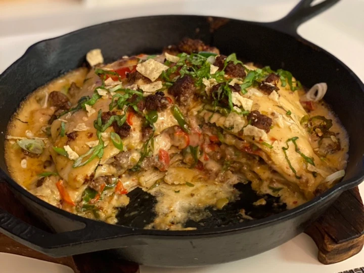 Easy Way Make lasagna tortila which Delicious