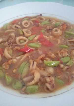 Foto resep Cumi2 pete super pedasss