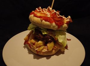 Una foto de Hamburguizza Ñam ñam