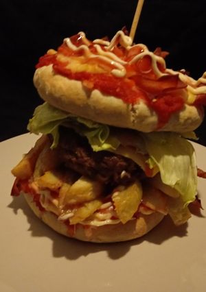 Una foto de Hamburguizza Ñam ñam