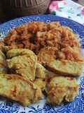 Pechuga de pollo al curry con coliflor al pimentón 🏵️