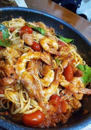 紅綠🎄微笑PASTA 的食譜成品照片