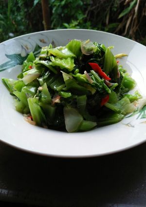 Foto resep Tumis sawi pahit