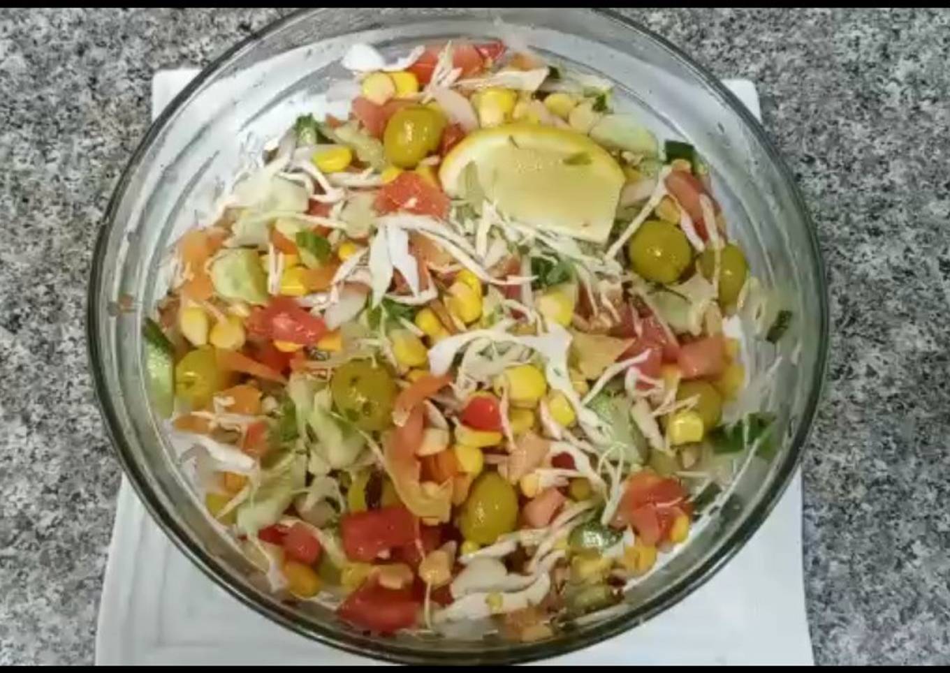 Super healthy corn salad || Corn with dressing salad