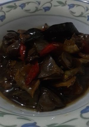 Foto resep Ati ampela pedas manis