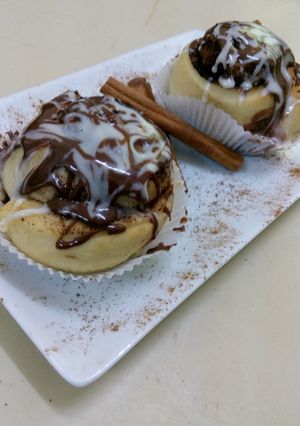صورة لوصفة سينابون رول