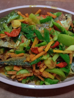 Foto resep Ikan kembung acar kuning