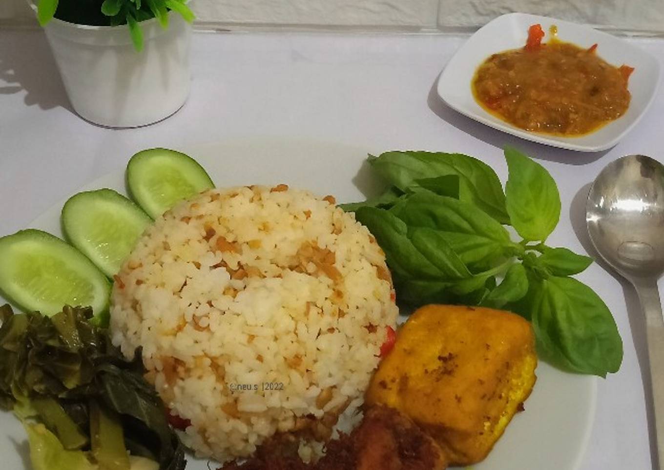 Nasi Tutug Tempe