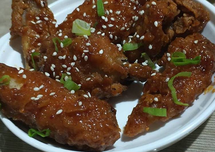 Resep Yangnyeom Tongdak Anti Gagal