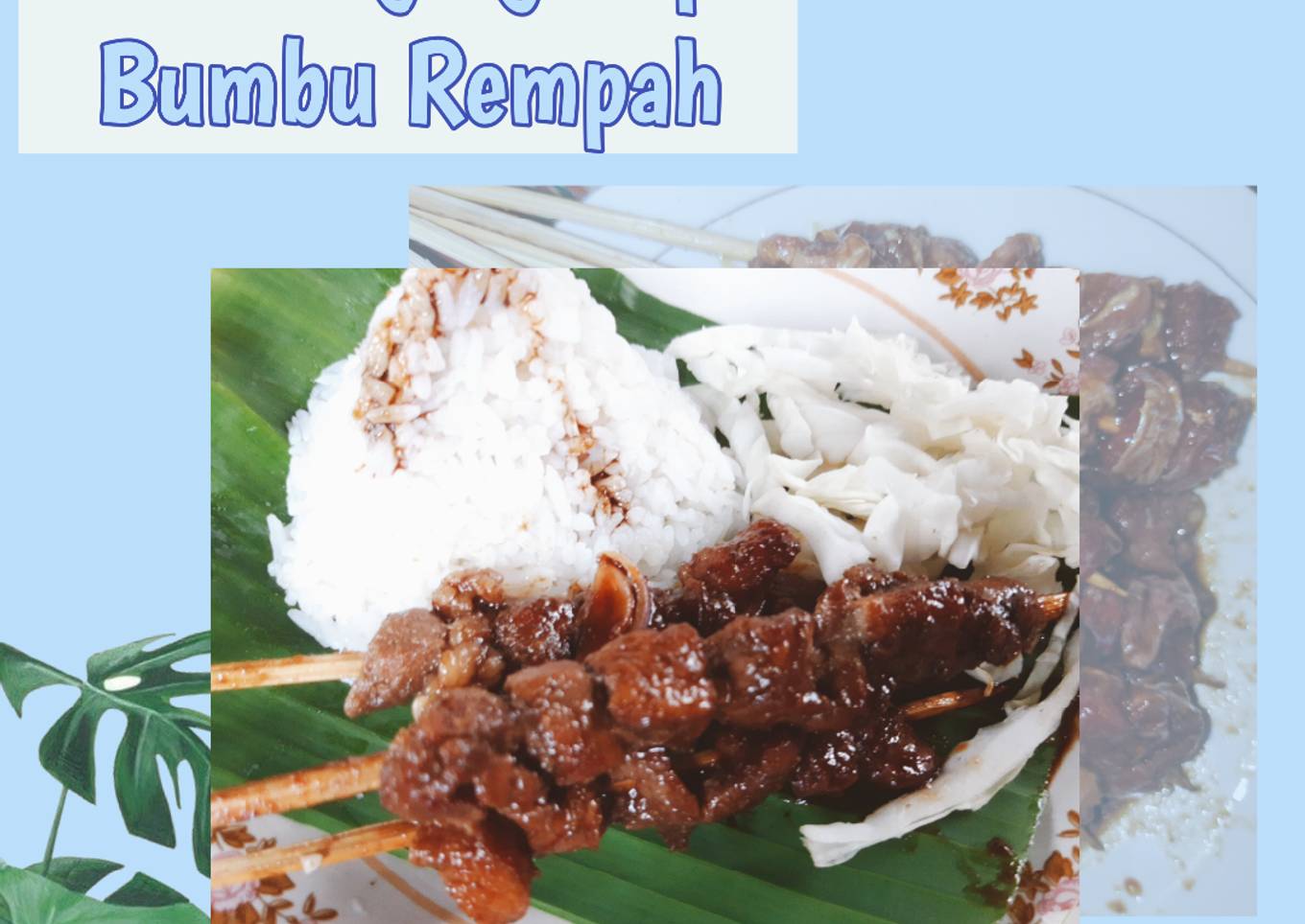 Sate Daging Sapi Bumbu Rempah