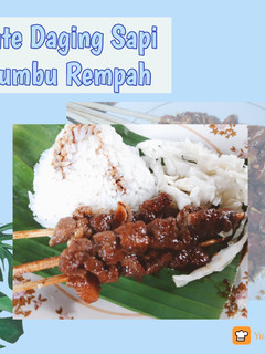 Foto resep Sate Daging Sapi Bumbu Rempah