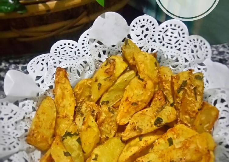 Bagaimana Menyajikan Potato Wedges Anti Gagal