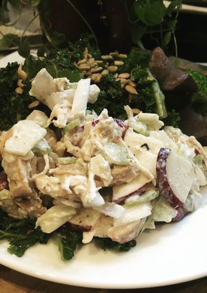 A picture of Apple & Almond Chicken Salad.