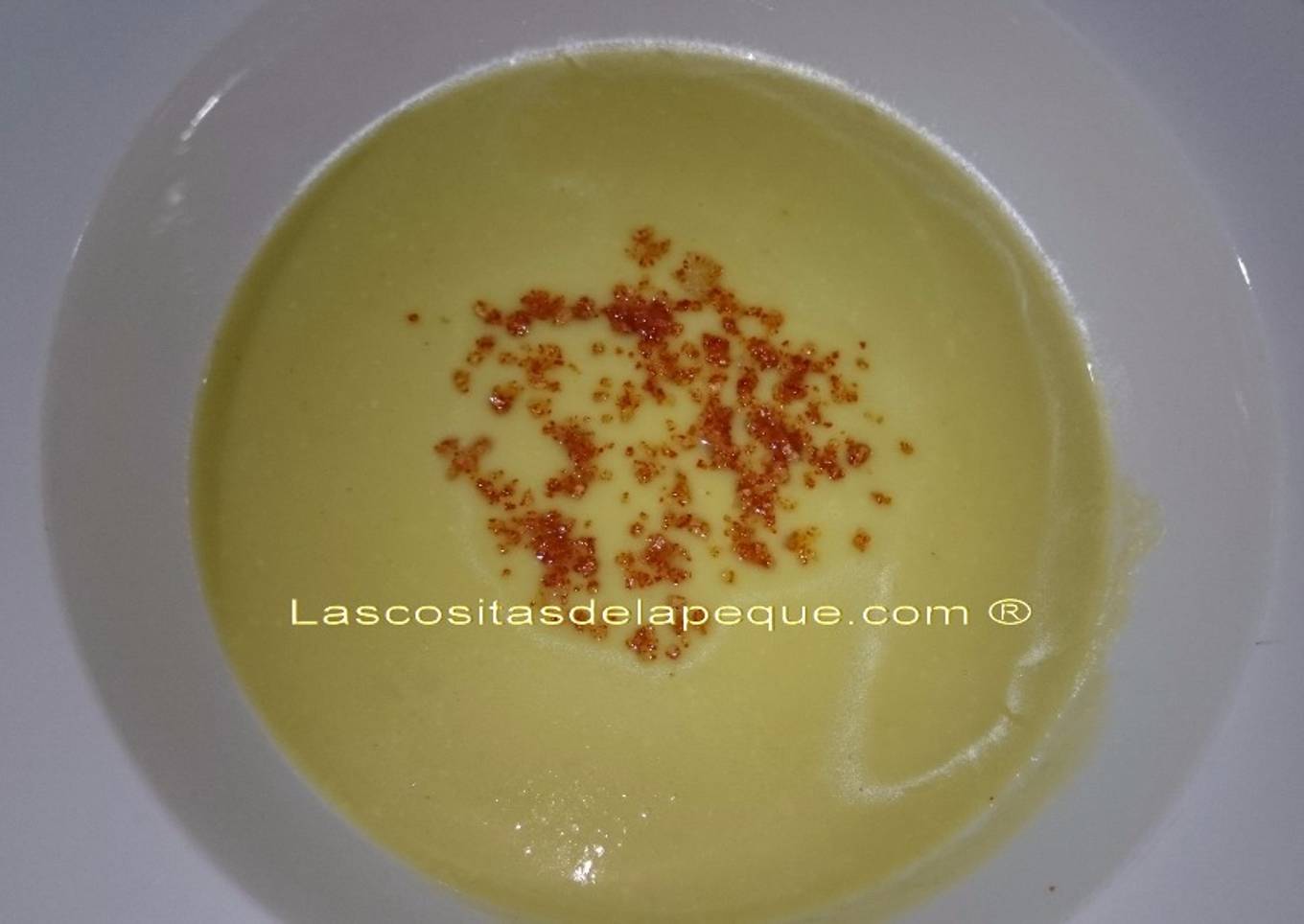 Crema de coliflor y brócoli ligera en Thermomix