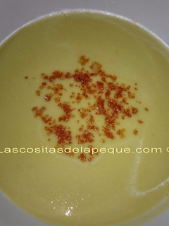 Una foto de Crema de coliflor y brócoli ligera en Thermomix