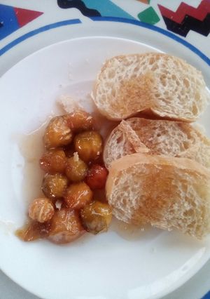 Una foto de Dulcito para merendar de cereza