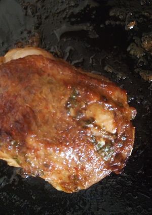 A picture of Oven roasted teriyaki chicken.
