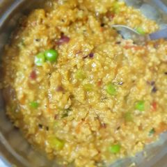 A picture of Masala oats.