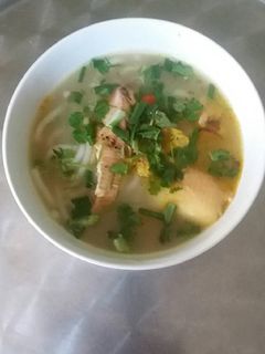 Hình của món Bánh canh cá lóc.